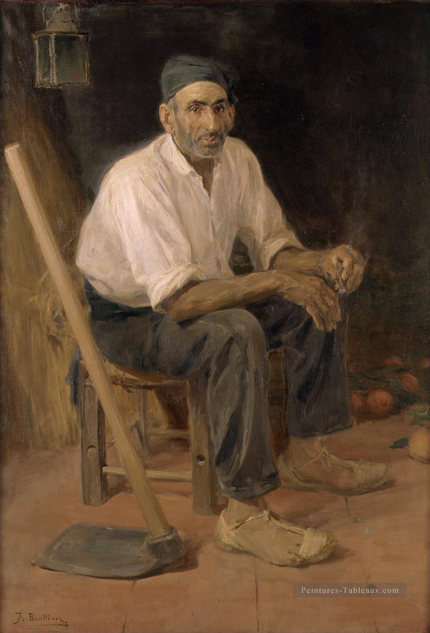El Tio André de Rocafort José Benlliure et Gil Peintures à l'huile